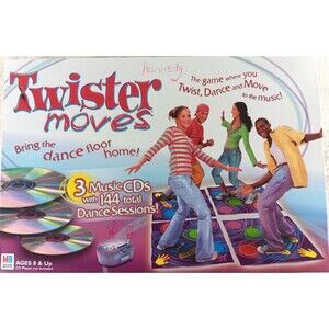 Twister Moves 1 Music CD by Milton Bradley
